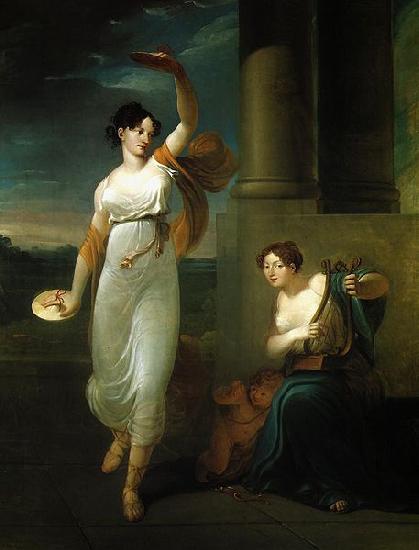 Jan Rustem Portrait of Maria Mirska, Adam Napoleon Mirski and Barbara Szumska. Sweden oil painting art
